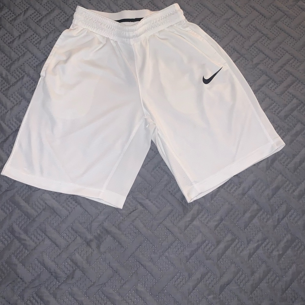 Women’s basketball white shorts